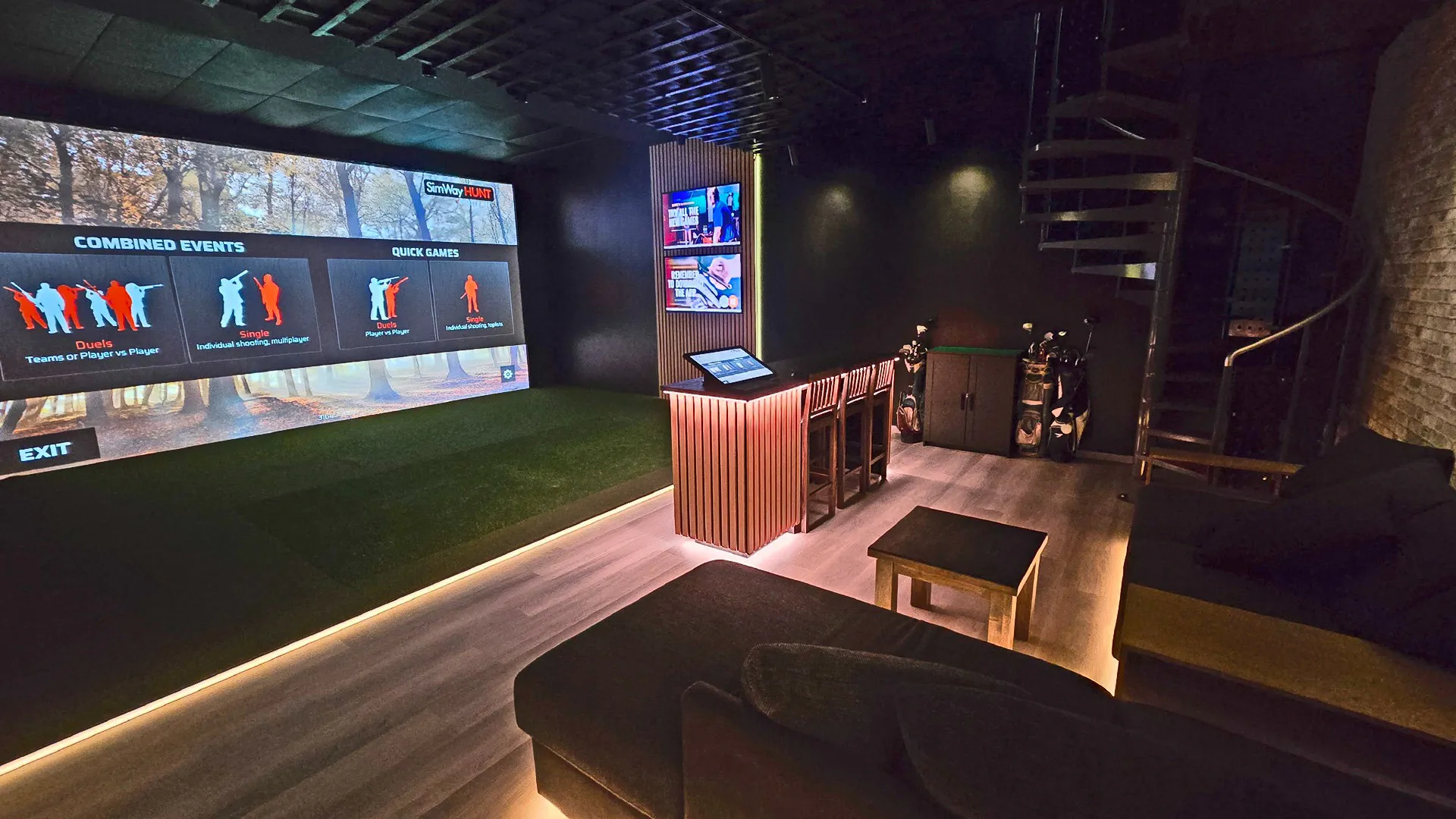 SimWay hunting simulator installation