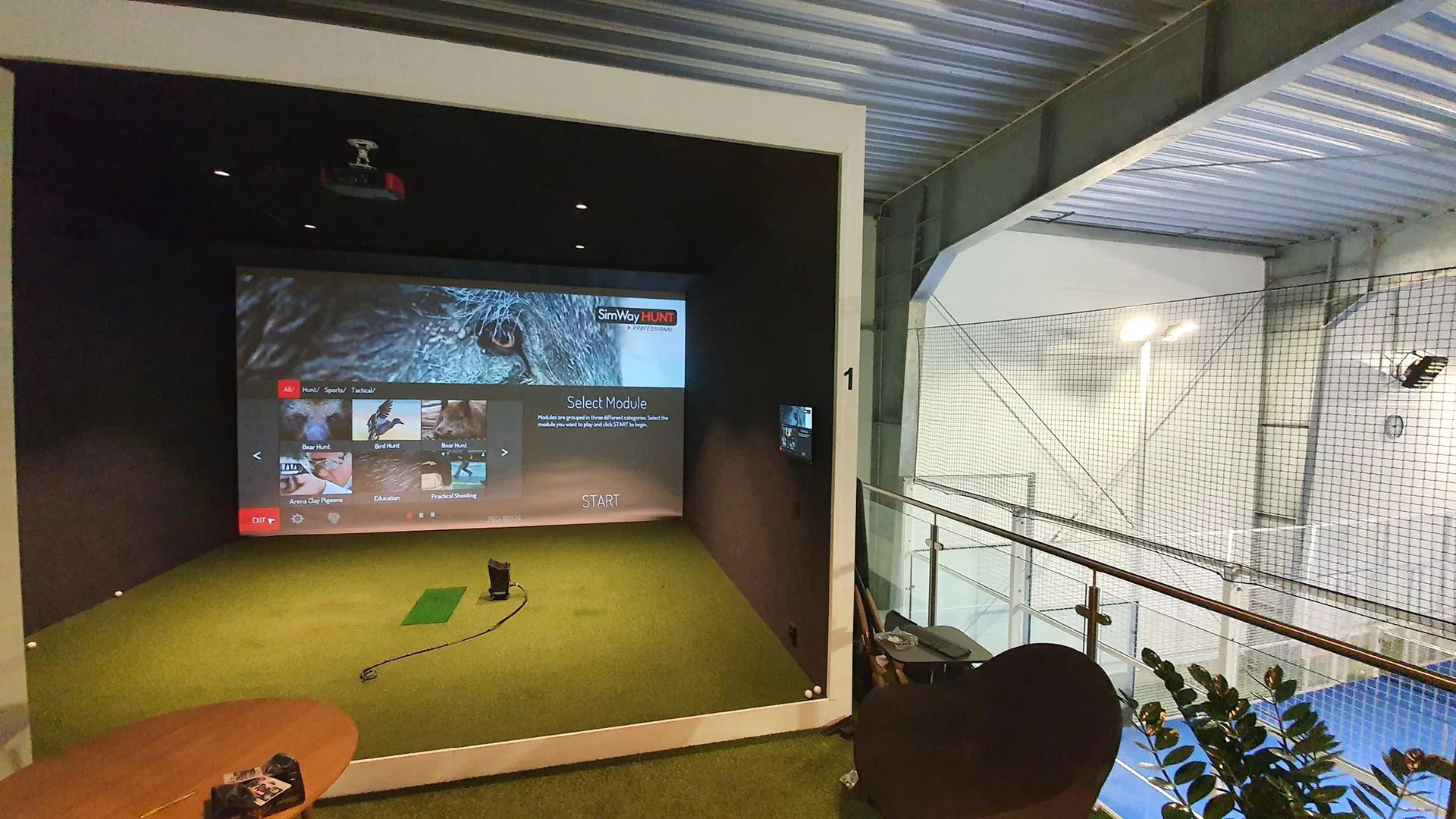 SimWay hunting simulator installation