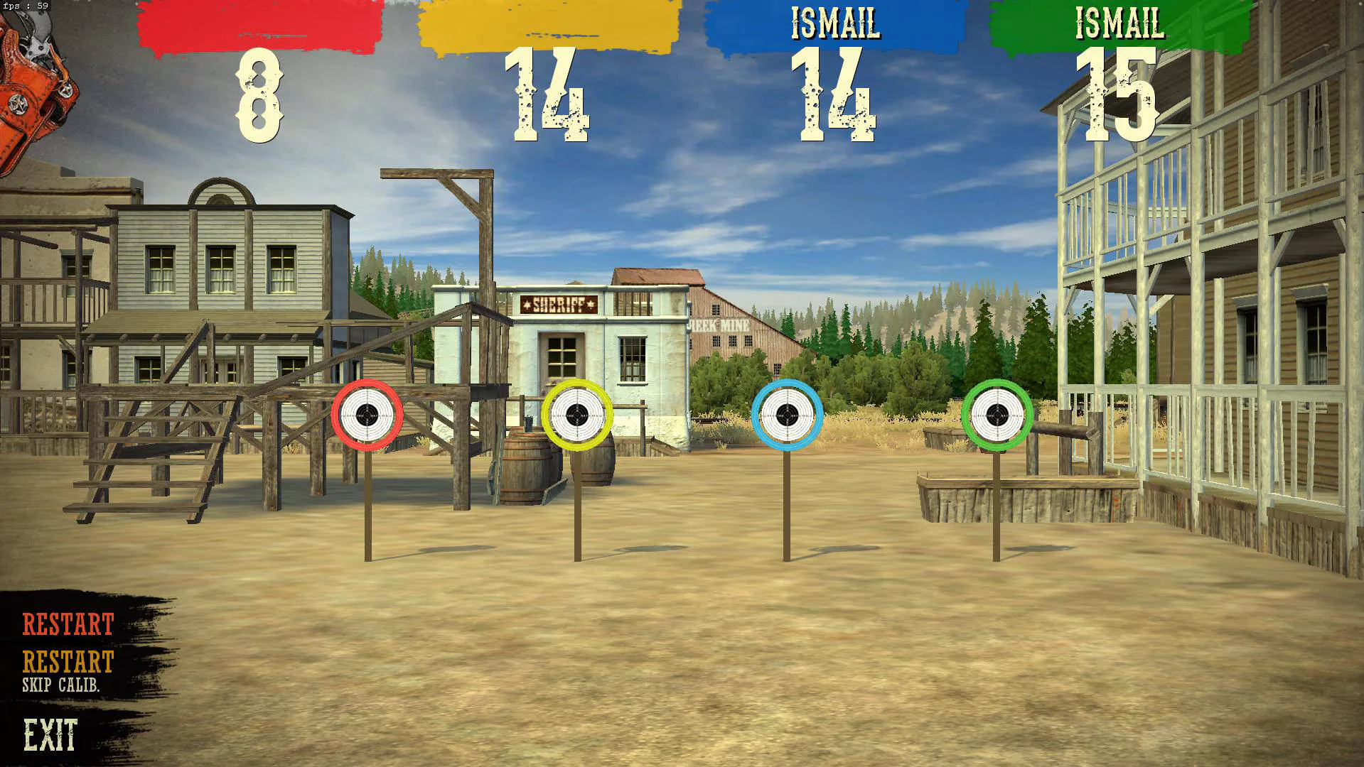 SimWay Arcade shooting game