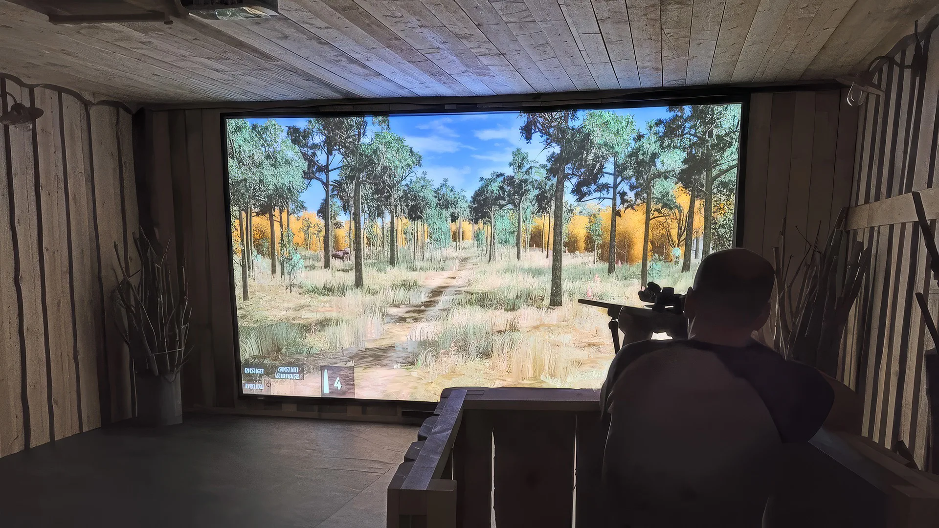 Hunter training in a SimWay hunting simulator