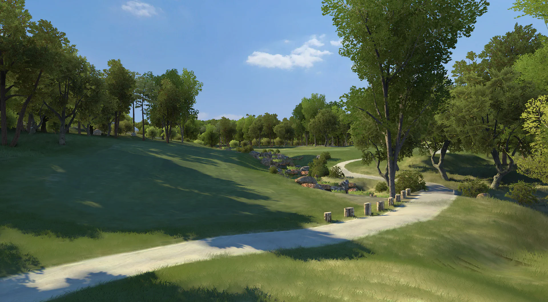 Terre Blanche golf course in SimWay golf simulator